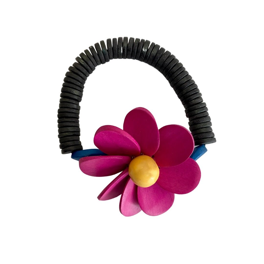 Bracciale Fiore - fucsia - Bijondo