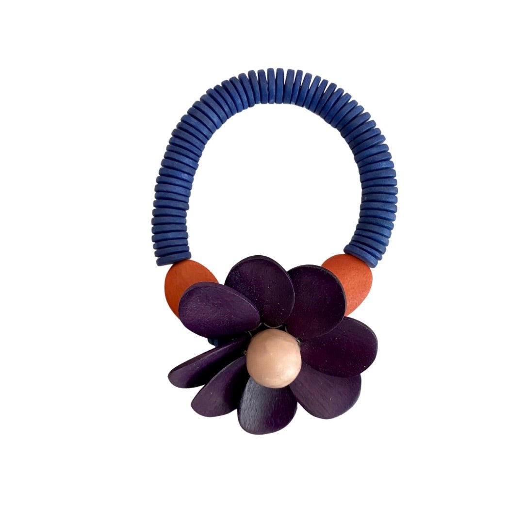 Bracciale Fiore - viola - Bijondo