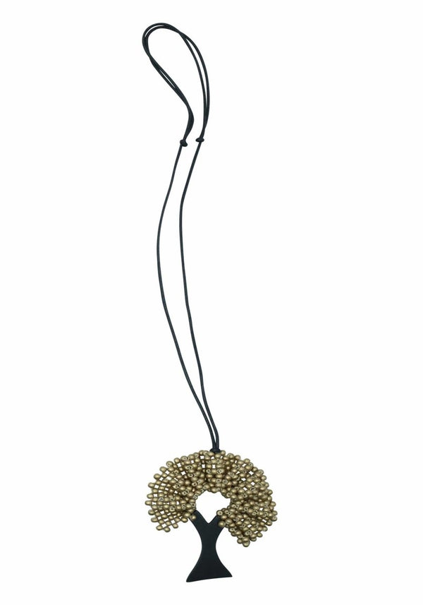 Collana Albero Metallic legno - oro - Bijondo