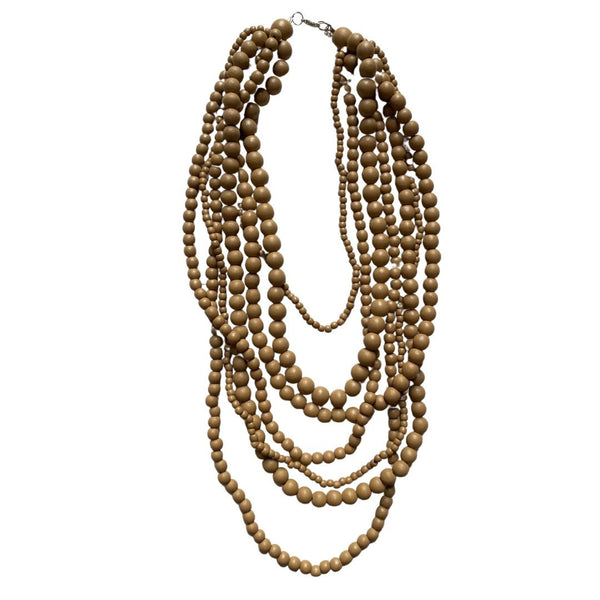 Collana Brasile Metallic - perlato - Bijondo