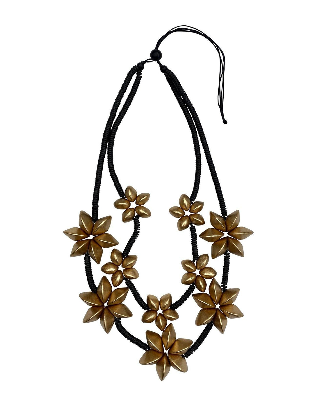 Collana Hawaii Metallic - nero - Bijondo