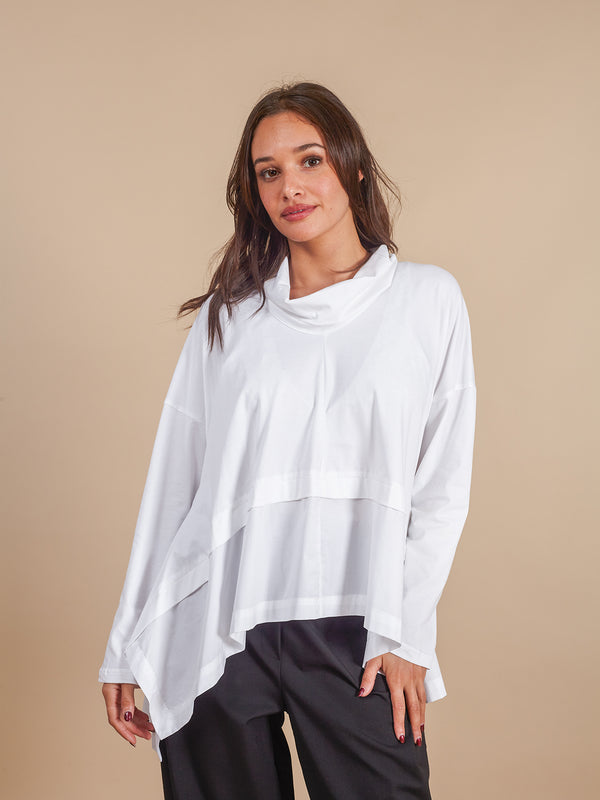 Maglia cotone oversize Cinzia