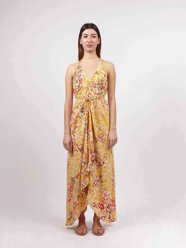 Vestito Batik - giallo - Bijondo