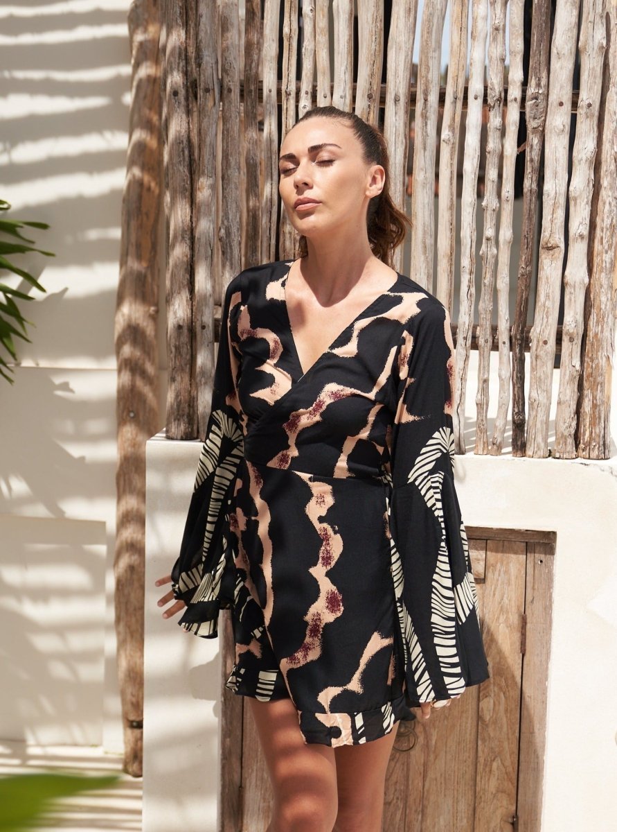 Vestito Kimono corto Margherita