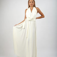 Vestito trasformabile Ayunita infinity - bianco - Bijondo