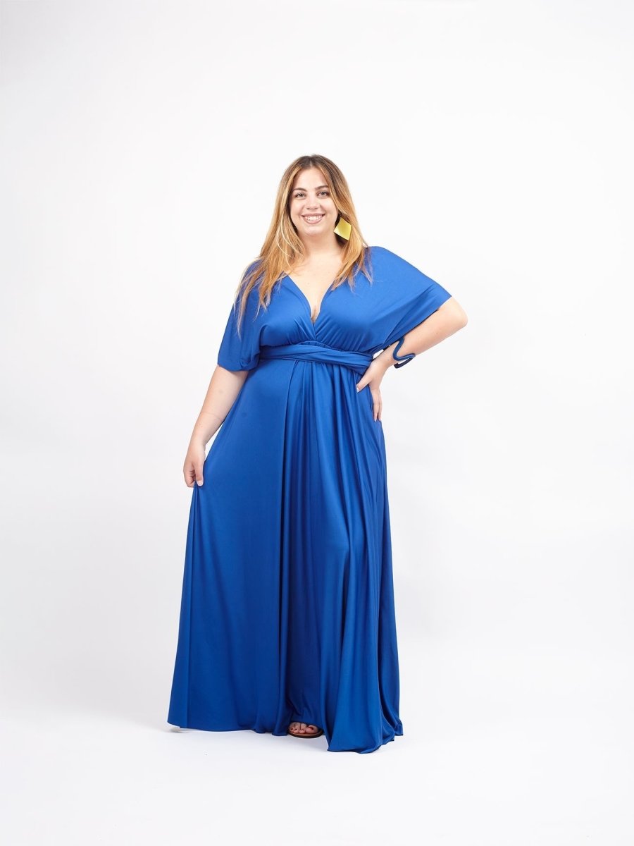 Vestito trasformabile Ayunita infinity - blu notte - Bijondo