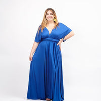 Vestito trasformabile Ayunita infinity - blu notte - Bijondo